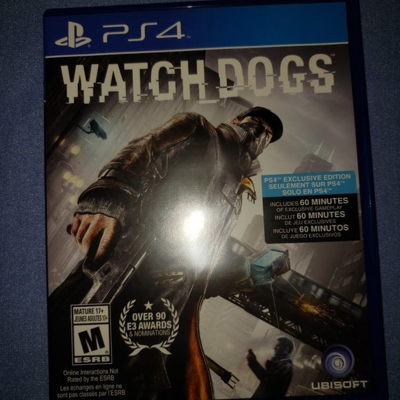 PS4 Watch Dogs 1 - Pre-Owned - Picture 1 of 4